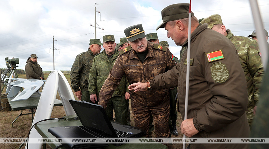 Александр Лукашенко во время рабочей поездки в Брестскую область