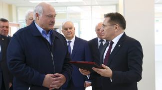 Александр Лукашенко и Алексей Лихачев