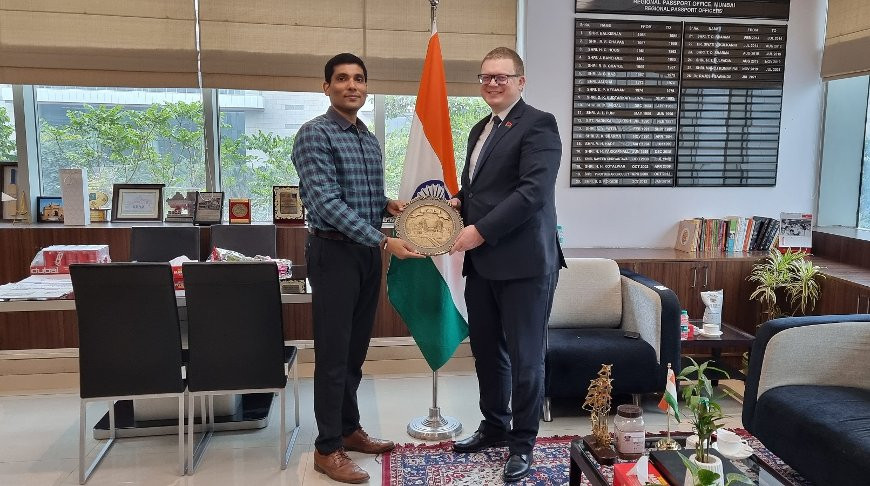 Фото посольства Республики Беларусь в Республике Индия