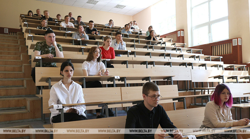 Централизованное тестирование по белорусскому языку проходит сегодня в Витебском государственном университете имени П.М.Машерова