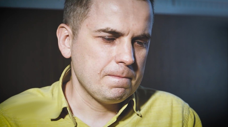 Алексей Кузьмин. Скриншот видео телеканала "Беларусь 1"