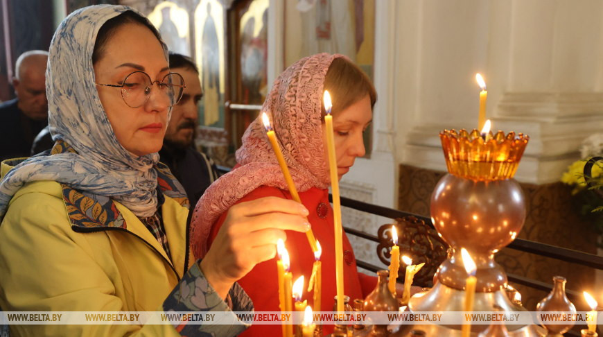 Празднование Покрова Пресвятой Богородицы в Витебске