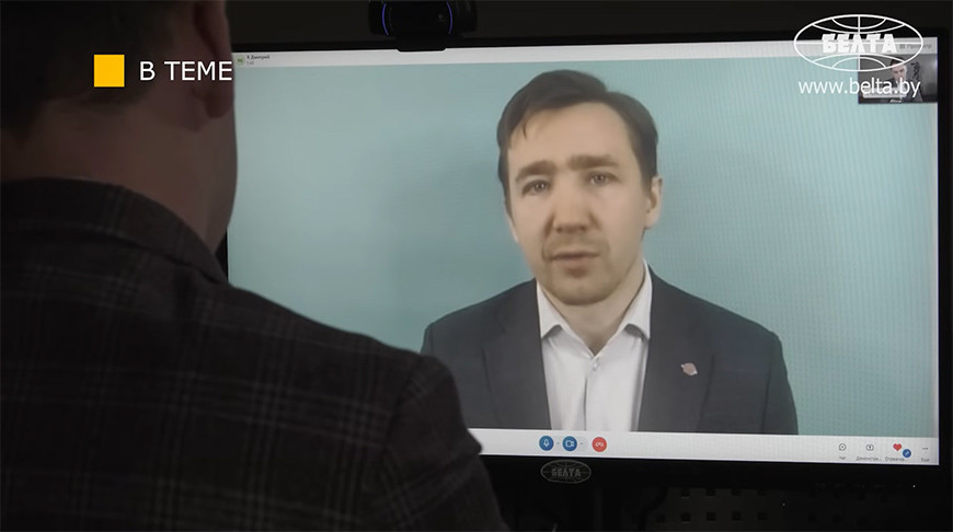 Дмитрий Василец. Скриншот видео БЕЛТА