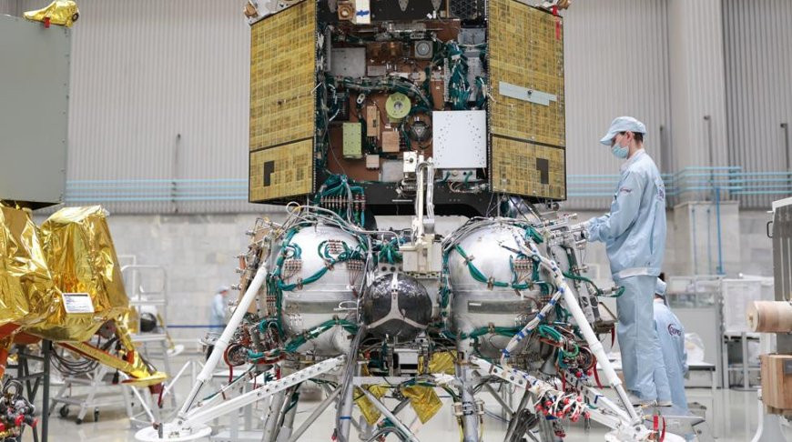 Автоматическая станция "Луна-25". Фото ТАСС