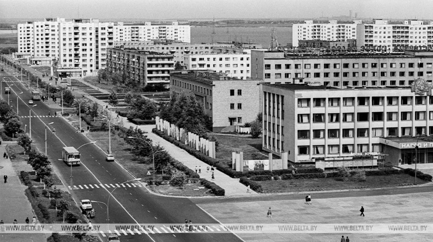 20 августа 1979 года. Центральная часть Солигорска