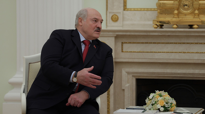Александр Лукашенко. Фото пресс-службы Президента России - БЕЛТА