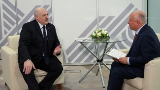 Александр Лукашенко и Стивен Розенберг