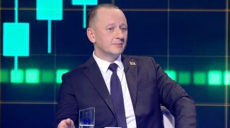 Дмитрий Кийко. Скриншот видео телеканала "Беларусь 1"