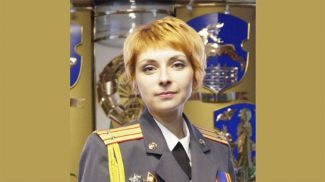 Татьяна Терещенко. Фото Академии МВД Беларуси