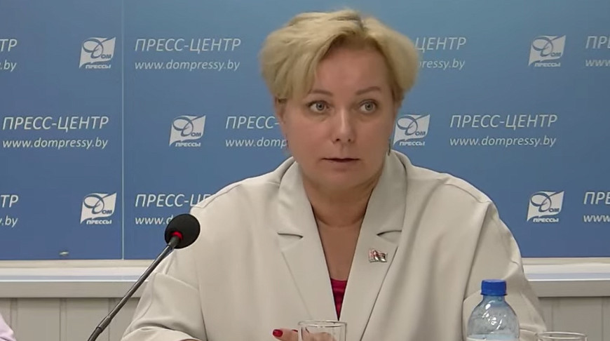 Елена Семашко. Скриншот видео Дома прессы