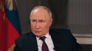 Владимир Путин. Скриншот видео сайта Такера Карлсона