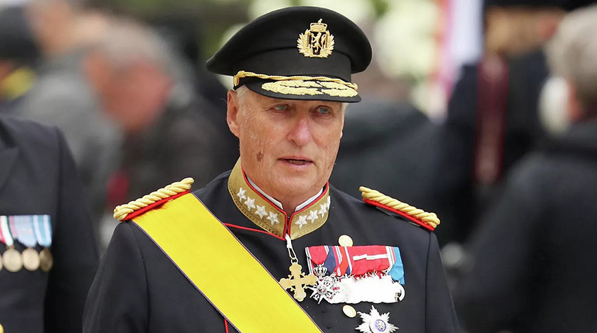 Король Норвегии Харальд V. Фото AP Photo