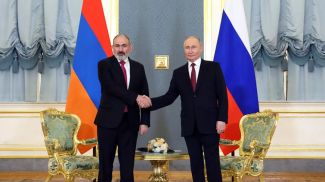 Никол Пашинян и Владимир Путин. Фото РИА Новости