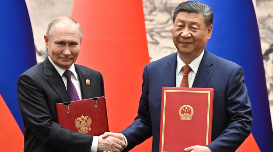 Владимир Путин и Си Цзиньпин. Фото  РИА Новости 