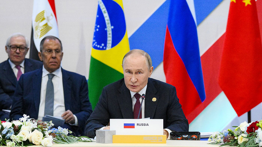 Владимир Путин. Фото photo-summit.brics-russia2024.ru