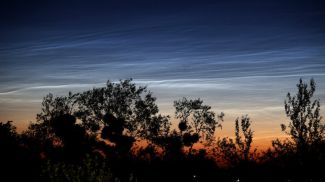 12 июня 2024 года. Серебристые облака. Фото Леонида Щеглова