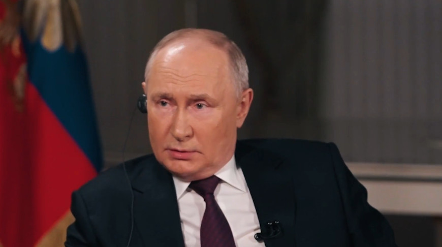 Владимир Путин. Скриншот видео tuckercarlson.com