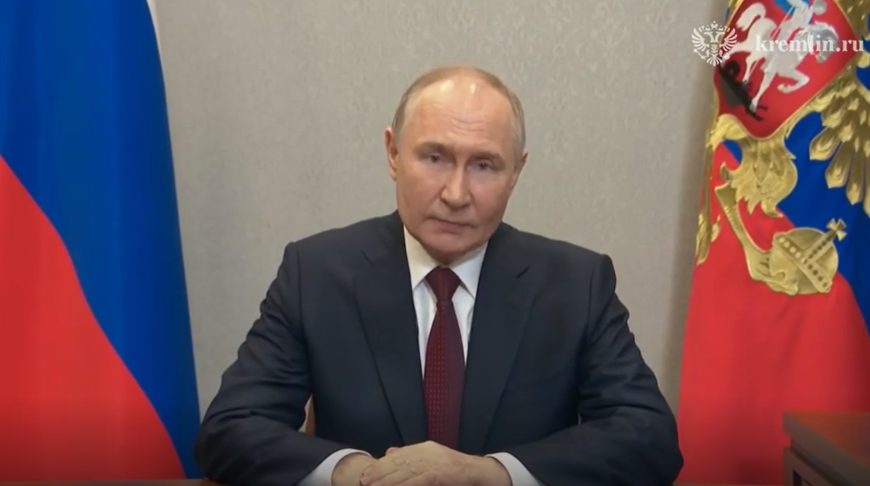 Владимир Путин. Скриншот видео kremlin.by