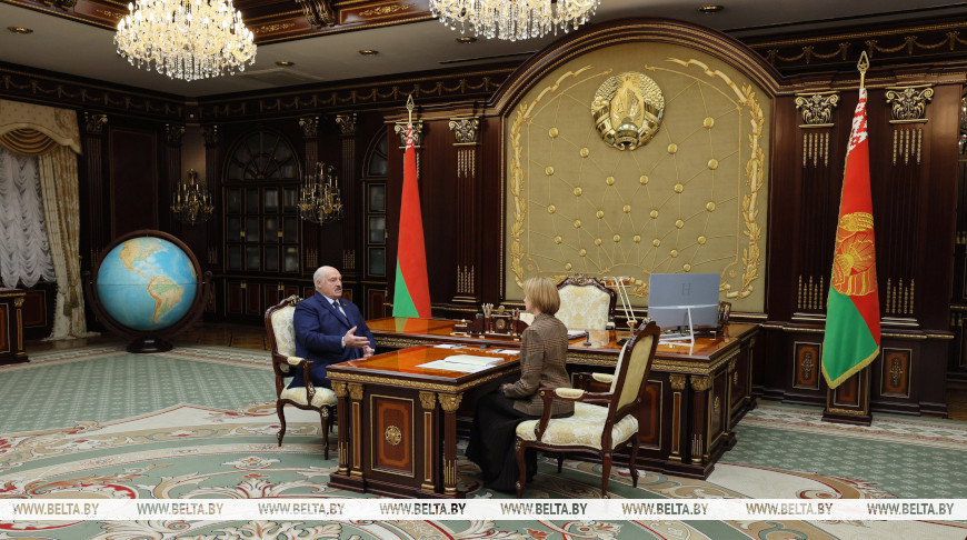 Александр Лукашенко и Наталья Петкевич