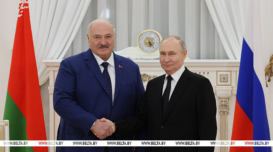 Александр Лукашенко и Владимир Путин