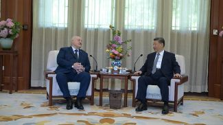Александр Лукашенко и Си Цзиньпин