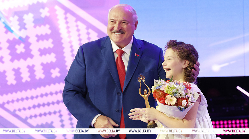 Александр Лукашенко и Амалия Сухан