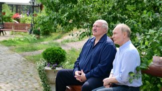 Александр Лукашенко и Владимир Путин