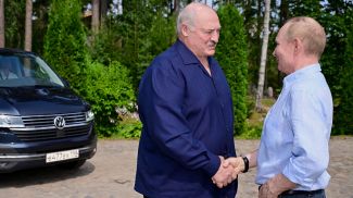 Александр Лукашенко и Владимир Путин