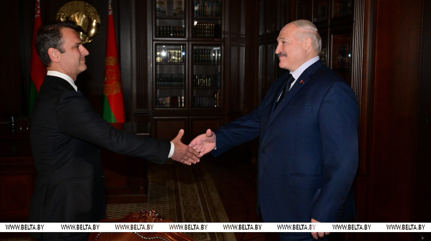 Саймон Шустер и Александр Лукашенко