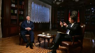 Во время интервью