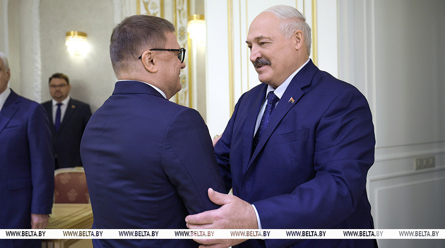 Алексей Текслер и Александр Лукашенко