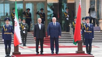 Масуд Пезешкиан и Александр Лукашенко