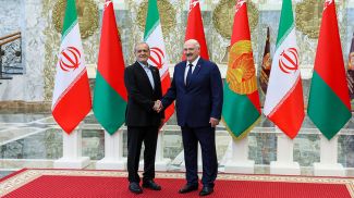 Масуд Пезешкиан и Александр Лукашенко