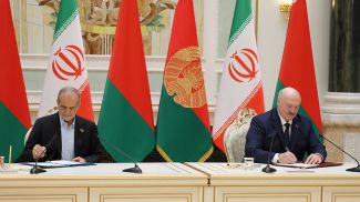 Масуд Пезешкиан и Александр Лукашенко