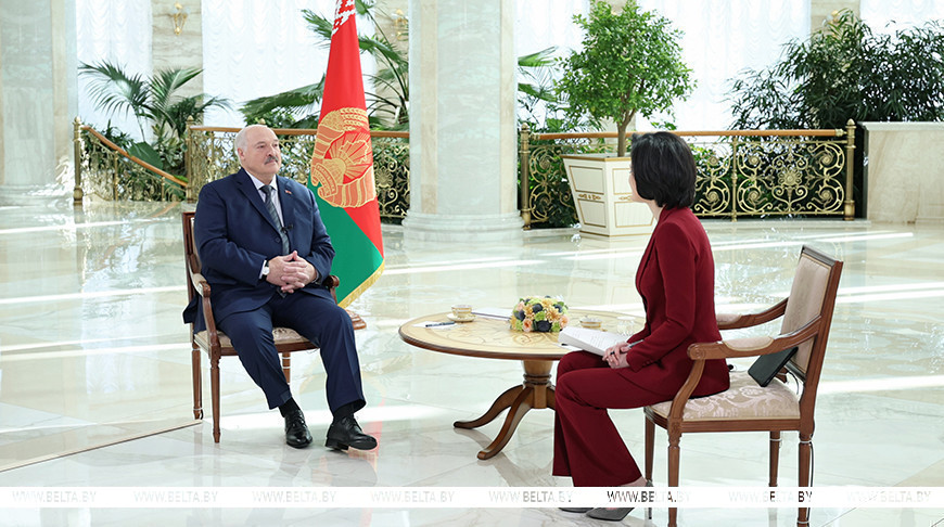 Александр Лукашенко и Цзо Юнь