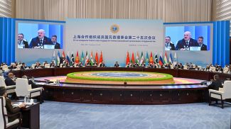 Александр Лукашенко принял участие в саммите Шанхайской организации сотрудничества в Тяньцзине