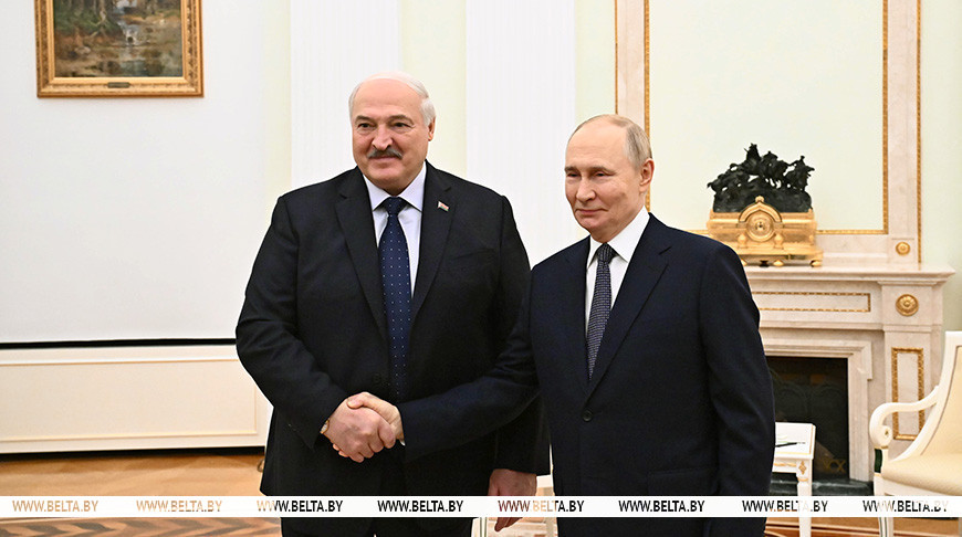 Александр Лукашенко и Владимир Путин