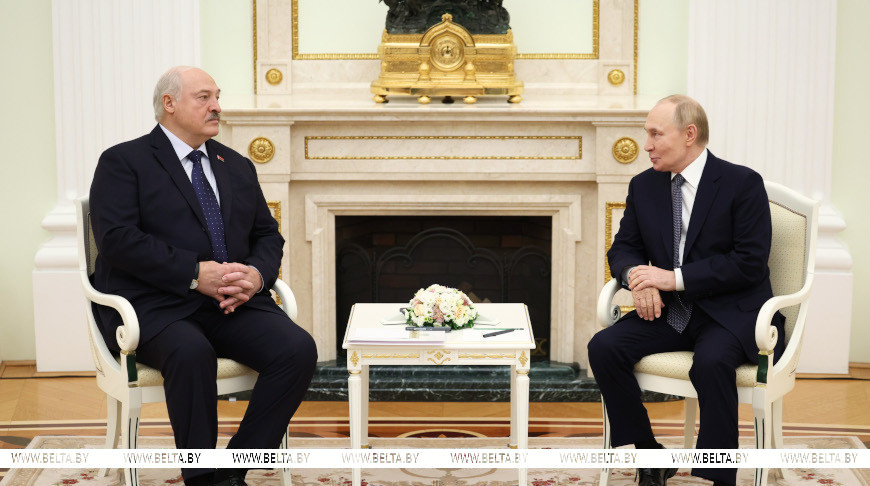 Александр Лукашенко и Владимир Путин