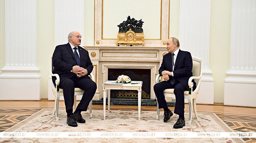Александр Лукашенко и Владимир Путин