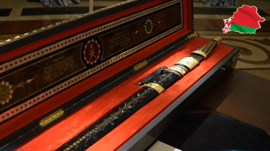 Скриншот видео телеканала "Беларусь 1"