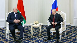 Александр Лукашенко и Владимир Путин