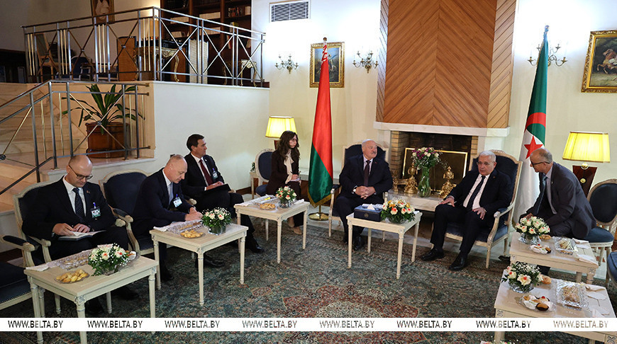 Александр Лукашенко и Ибрагим Бугали