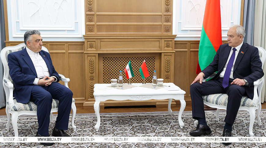 Алиреза Санеи и Игорь Сергеенко