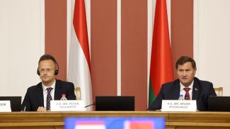 Во время заседания белорусско-венгерской межправительственной комиссии по экономическому сотрудничеству в Минске