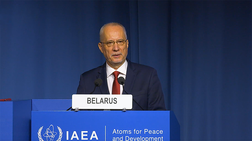 Андрей Дапкюнас. Скриншот видео iaea.org