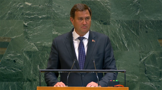 Максим Рыженков. Скриншот видео un.org