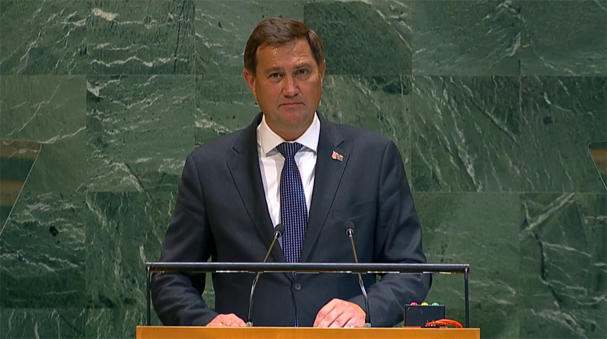 Максим Рыженков. Скриншот видео un.org