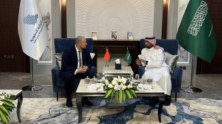 Игорь Белый и Мухаммед Ибрагим Хаттан. Фото белорусского загранучреждения в ОАЭ