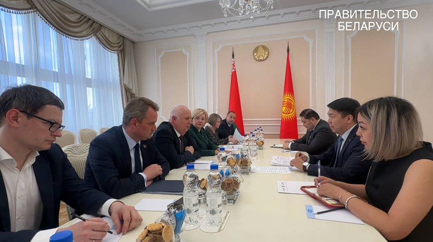 Фото из Telegram-канала Правительства Беларуси