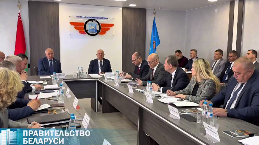 Скриншот видео правительства Беларуси